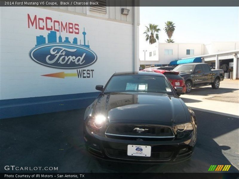 Black / Charcoal Black 2014 Ford Mustang V6 Coupe