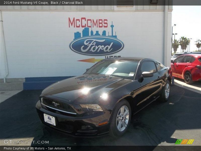 Black / Charcoal Black 2014 Ford Mustang V6 Coupe