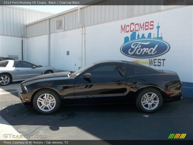 Black / Charcoal Black 2014 Ford Mustang V6 Coupe