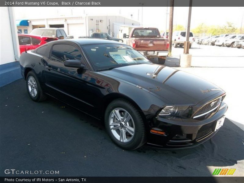 Black / Charcoal Black 2014 Ford Mustang V6 Coupe