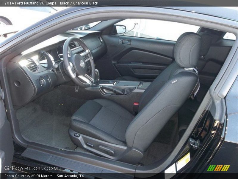 Black / Charcoal Black 2014 Ford Mustang V6 Coupe
