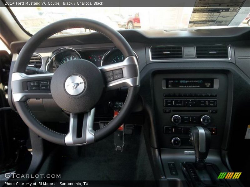 Black / Charcoal Black 2014 Ford Mustang V6 Coupe