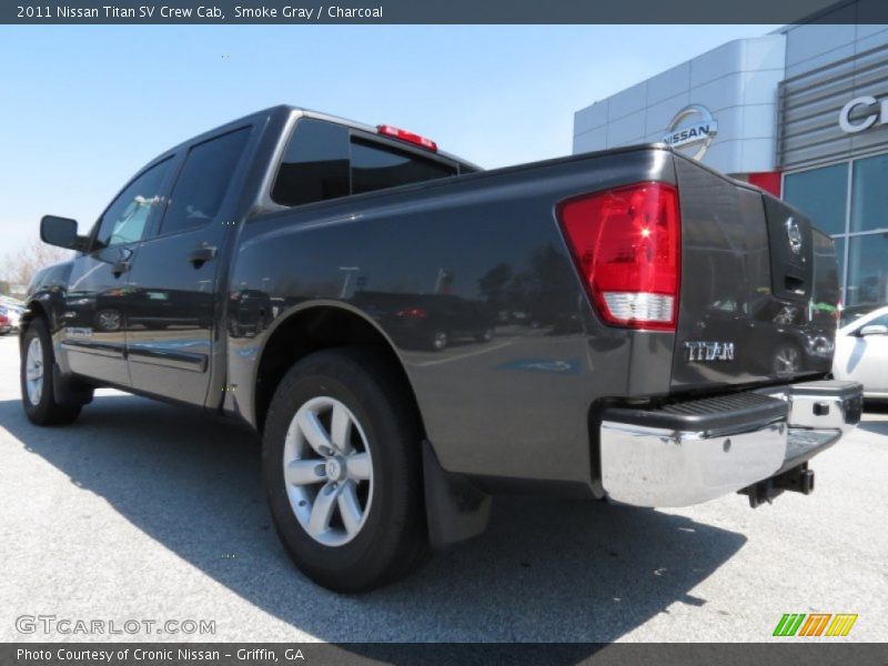 Smoke Gray / Charcoal 2011 Nissan Titan SV Crew Cab