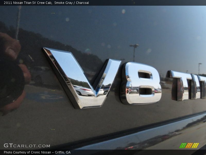 Smoke Gray / Charcoal 2011 Nissan Titan SV Crew Cab