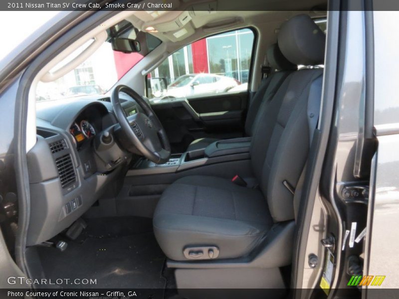 Smoke Gray / Charcoal 2011 Nissan Titan SV Crew Cab