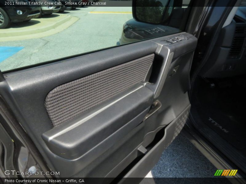 Smoke Gray / Charcoal 2011 Nissan Titan SV Crew Cab