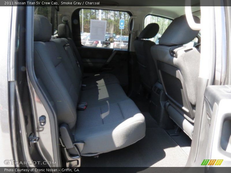 Smoke Gray / Charcoal 2011 Nissan Titan SV Crew Cab