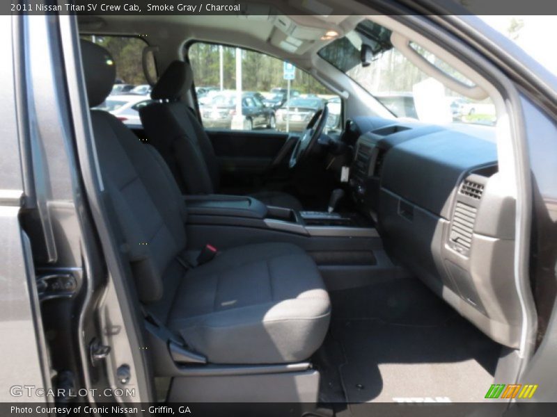 Smoke Gray / Charcoal 2011 Nissan Titan SV Crew Cab