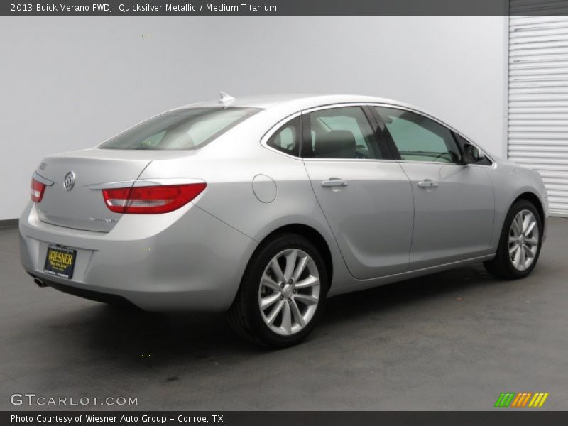 Quicksilver Metallic / Medium Titanium 2013 Buick Verano FWD