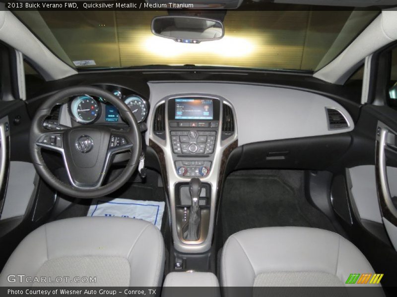 Quicksilver Metallic / Medium Titanium 2013 Buick Verano FWD