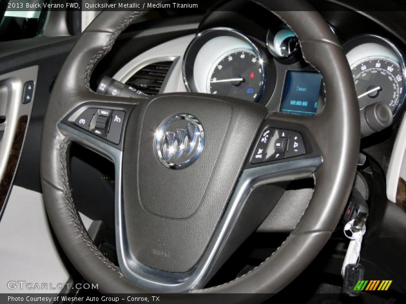 Quicksilver Metallic / Medium Titanium 2013 Buick Verano FWD