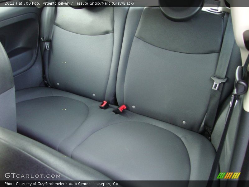 Argento (Silver) / Tessuto Grigio/Nero (Grey/Black) 2012 Fiat 500 Pop