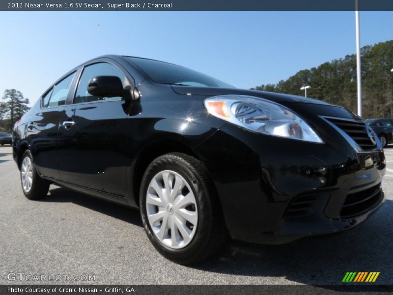 Front 3/4 View of 2012 Versa 1.6 SV Sedan