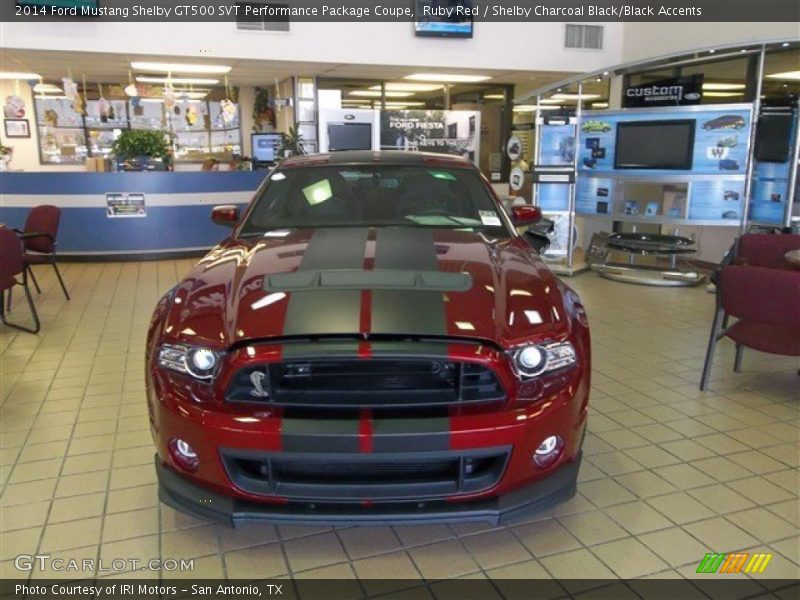  2014 Mustang Shelby GT500 SVT Performance Package Coupe Ruby Red