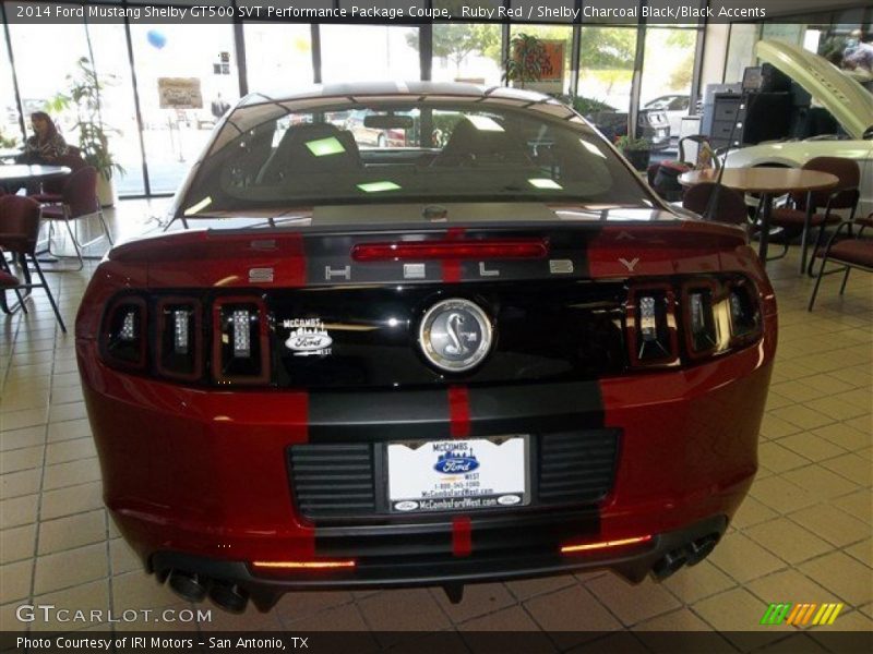 Ruby Red / Shelby Charcoal Black/Black Accents 2014 Ford Mustang Shelby GT500 SVT Performance Package Coupe