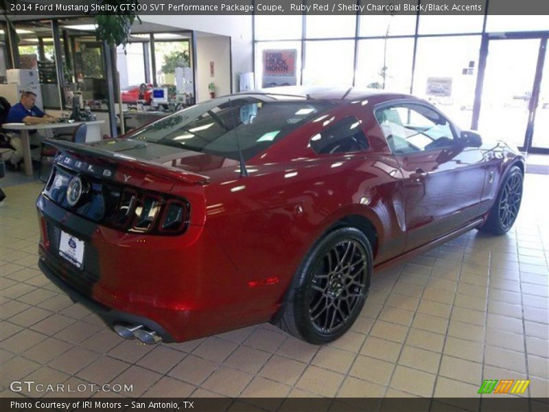 Ruby Red / Shelby Charcoal Black/Black Accents 2014 Ford Mustang Shelby GT500 SVT Performance Package Coupe