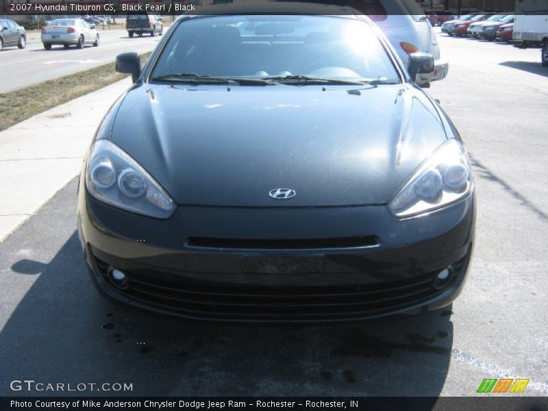 Black Pearl / Black 2007 Hyundai Tiburon GS