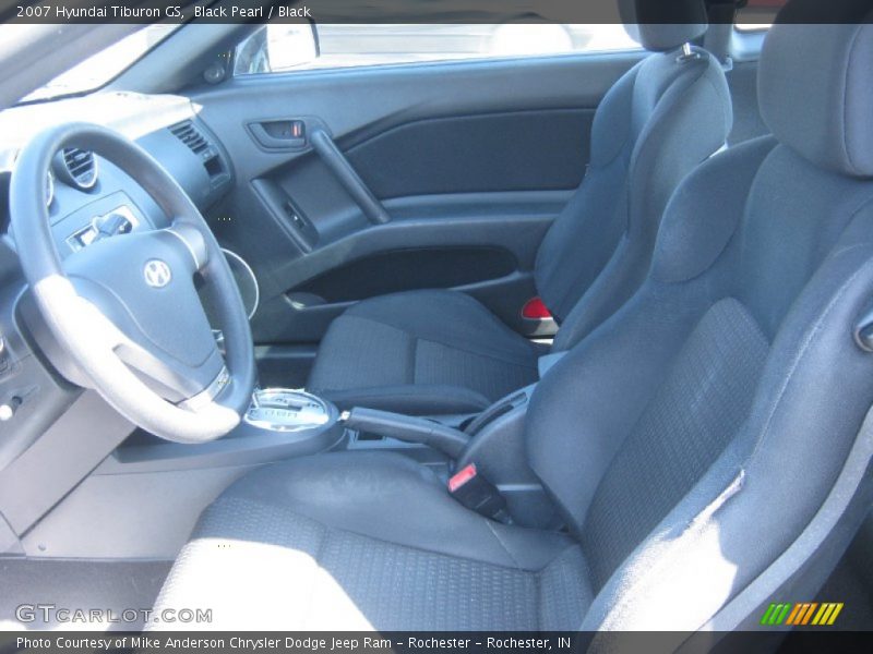 Black Pearl / Black 2007 Hyundai Tiburon GS