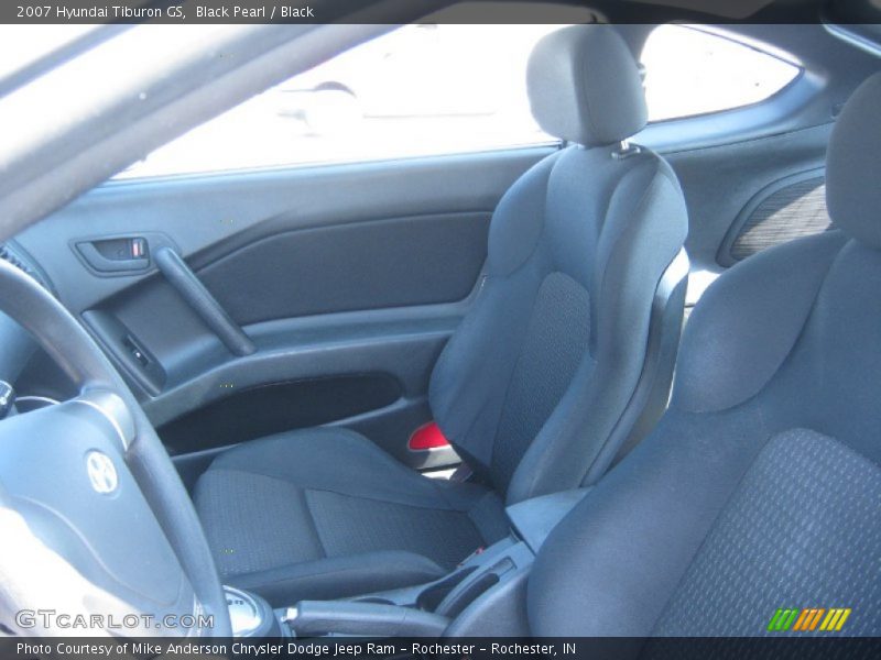 Black Pearl / Black 2007 Hyundai Tiburon GS
