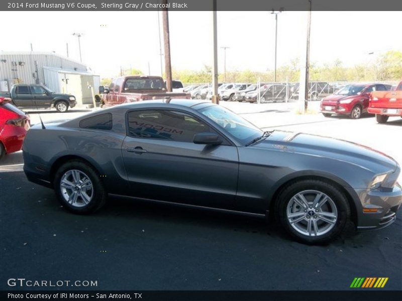 Sterling Gray / Charcoal Black 2014 Ford Mustang V6 Coupe