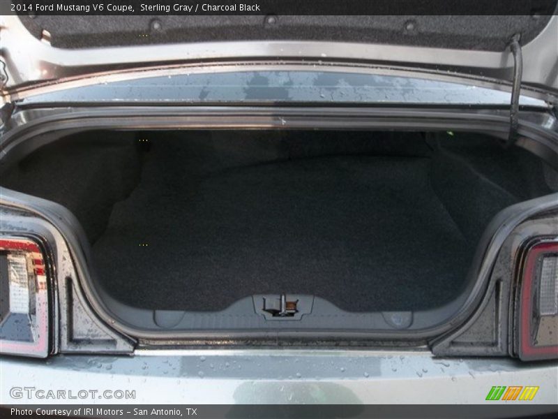Sterling Gray / Charcoal Black 2014 Ford Mustang V6 Coupe