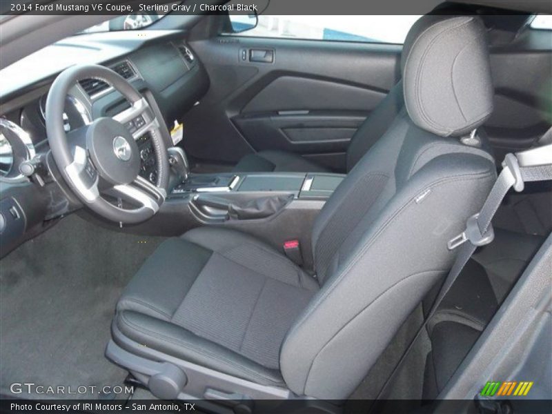 2014 Mustang V6 Coupe Charcoal Black Interior