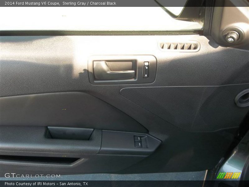 Sterling Gray / Charcoal Black 2014 Ford Mustang V6 Coupe