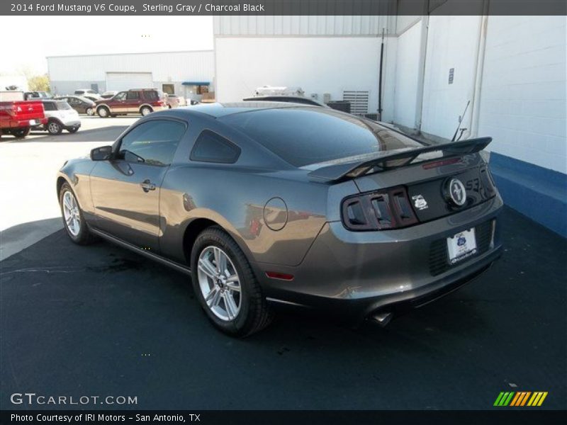 Sterling Gray / Charcoal Black 2014 Ford Mustang V6 Coupe