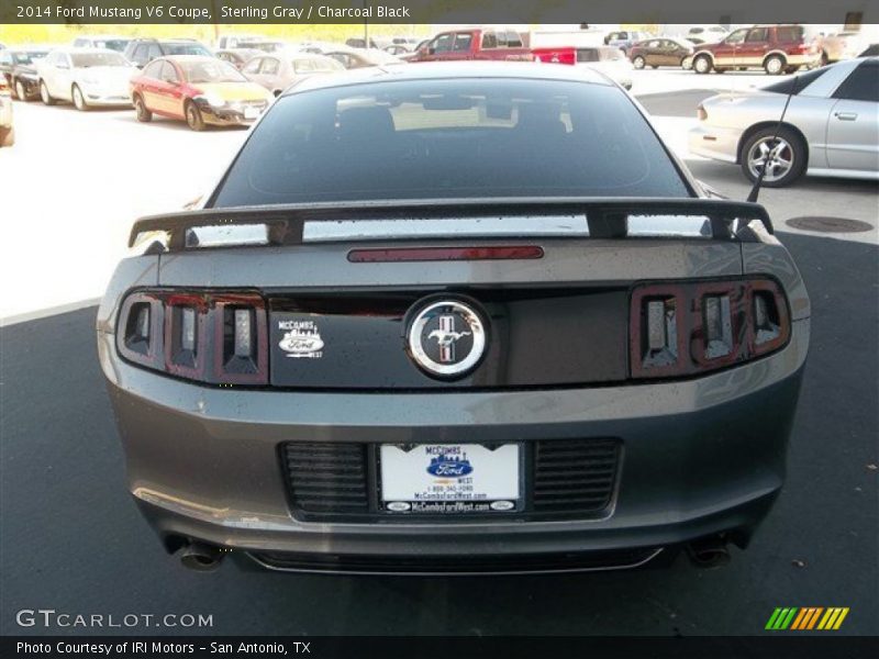 Sterling Gray / Charcoal Black 2014 Ford Mustang V6 Coupe
