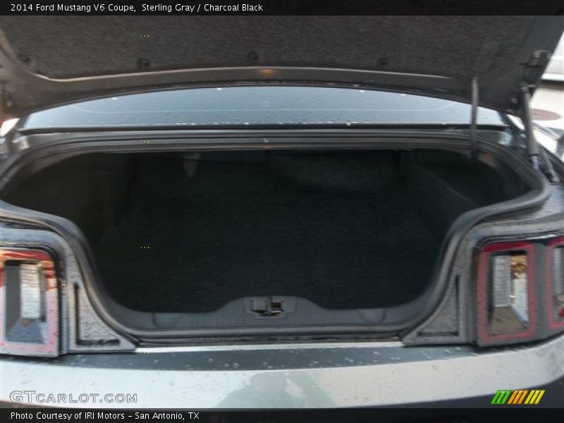 Sterling Gray / Charcoal Black 2014 Ford Mustang V6 Coupe