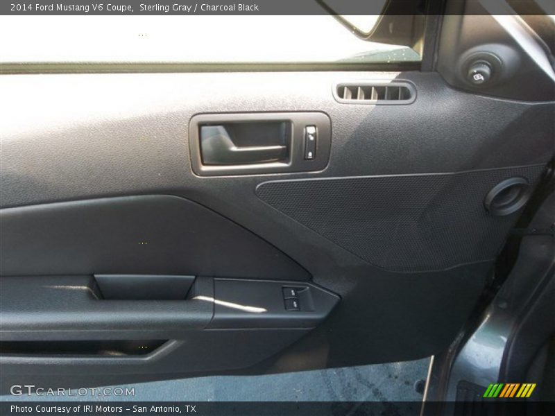 Sterling Gray / Charcoal Black 2014 Ford Mustang V6 Coupe