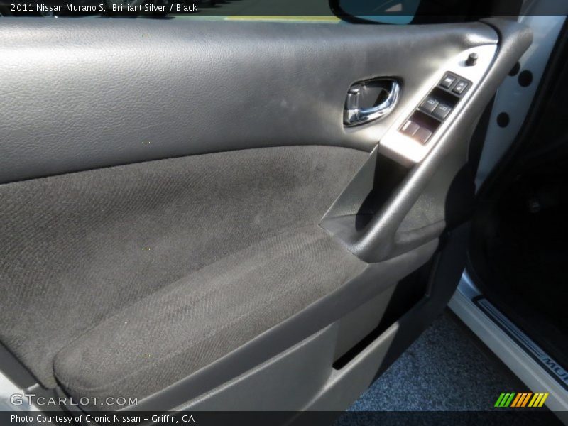 Brilliant Silver / Black 2011 Nissan Murano S
