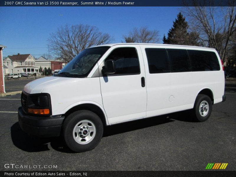 Summit White / Medium Pewter 2007 GMC Savana Van LS 3500 Passenger