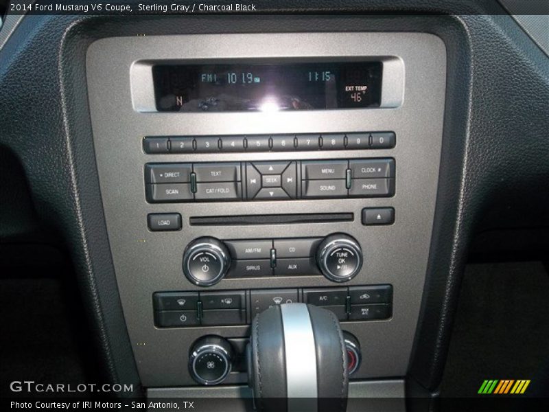 Sterling Gray / Charcoal Black 2014 Ford Mustang V6 Coupe