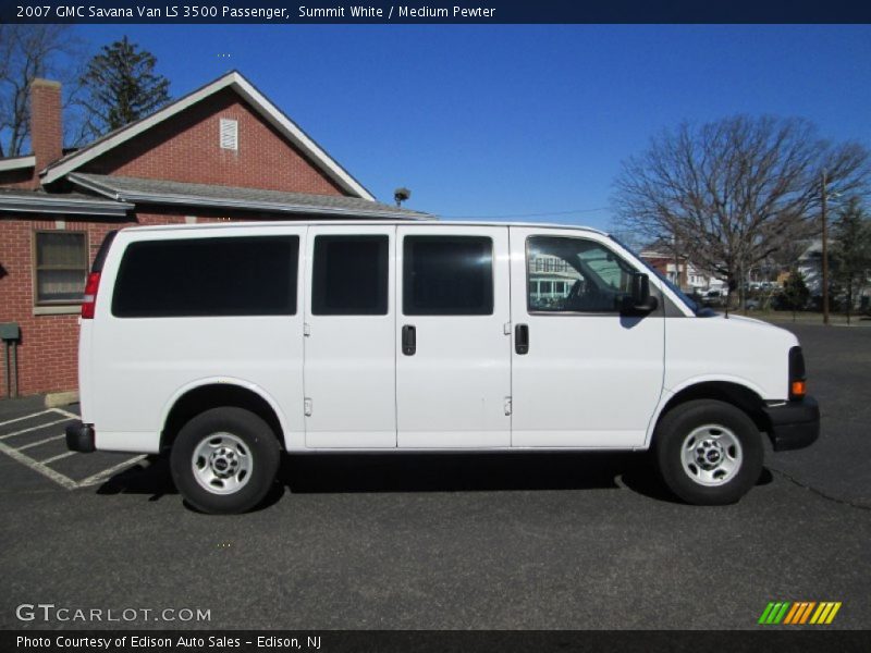 Summit White / Medium Pewter 2007 GMC Savana Van LS 3500 Passenger