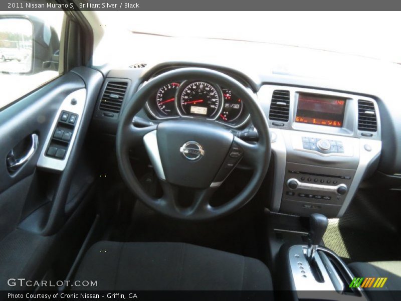 Brilliant Silver / Black 2011 Nissan Murano S