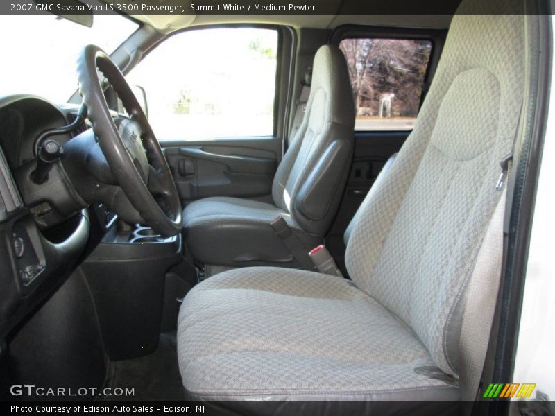 Summit White / Medium Pewter 2007 GMC Savana Van LS 3500 Passenger