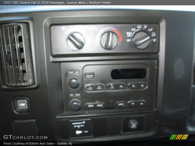 Summit White / Medium Pewter 2007 GMC Savana Van LS 3500 Passenger