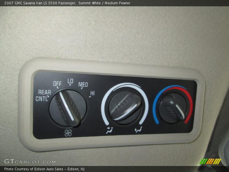 Summit White / Medium Pewter 2007 GMC Savana Van LS 3500 Passenger