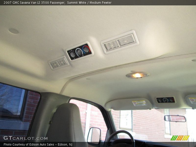 Summit White / Medium Pewter 2007 GMC Savana Van LS 3500 Passenger