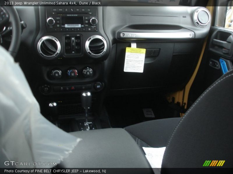 Dune / Black 2013 Jeep Wrangler Unlimited Sahara 4x4