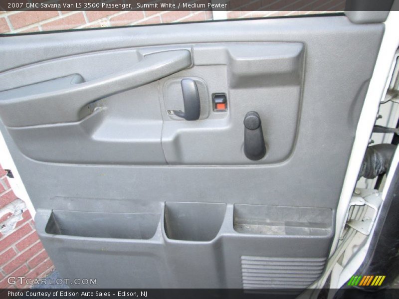 Summit White / Medium Pewter 2007 GMC Savana Van LS 3500 Passenger