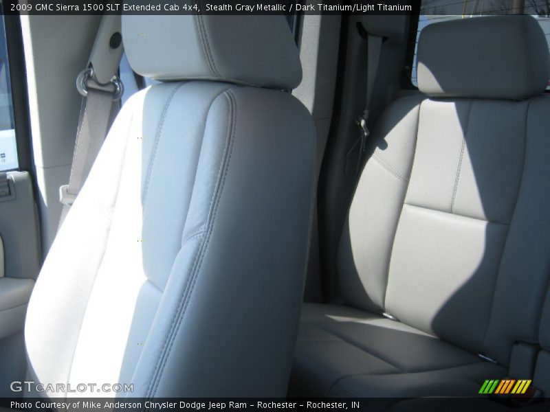 Stealth Gray Metallic / Dark Titanium/Light Titanium 2009 GMC Sierra 1500 SLT Extended Cab 4x4