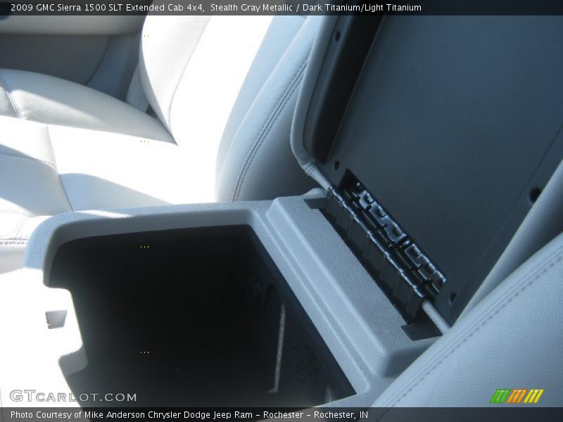 Stealth Gray Metallic / Dark Titanium/Light Titanium 2009 GMC Sierra 1500 SLT Extended Cab 4x4