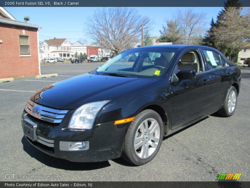 Black / Camel 2006 Ford Fusion SEL V6