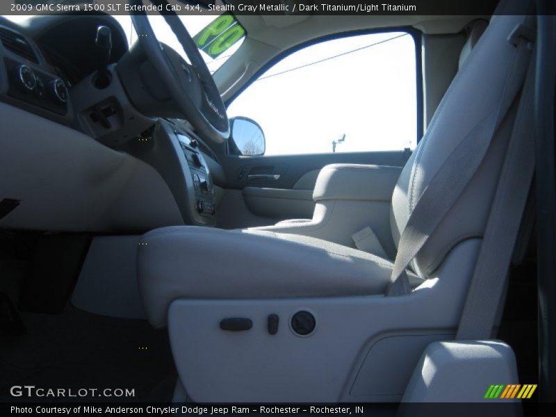 Stealth Gray Metallic / Dark Titanium/Light Titanium 2009 GMC Sierra 1500 SLT Extended Cab 4x4