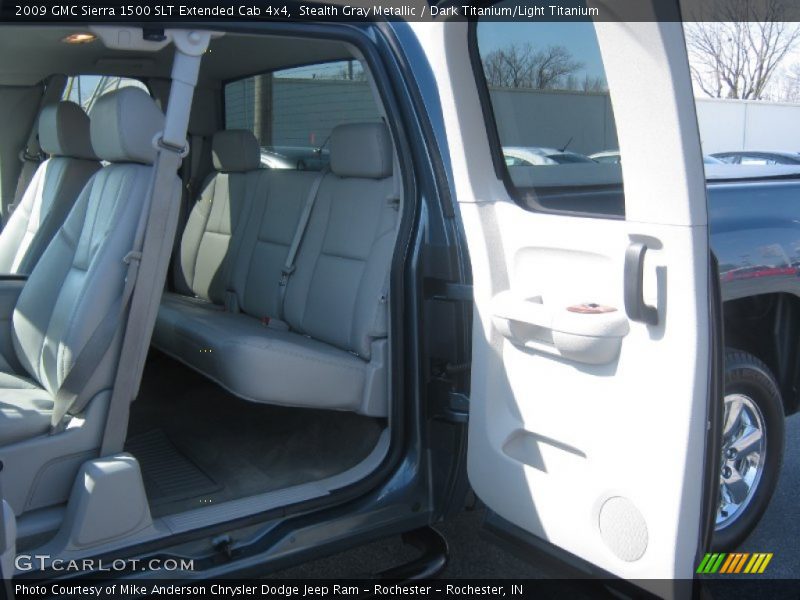 Stealth Gray Metallic / Dark Titanium/Light Titanium 2009 GMC Sierra 1500 SLT Extended Cab 4x4