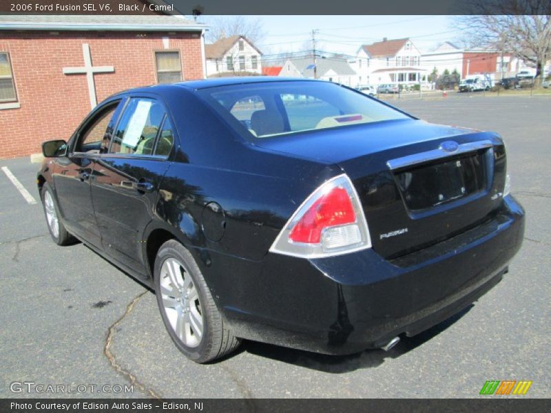 Black / Camel 2006 Ford Fusion SEL V6