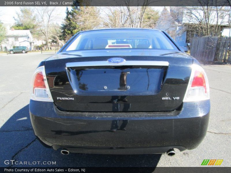 Black / Camel 2006 Ford Fusion SEL V6