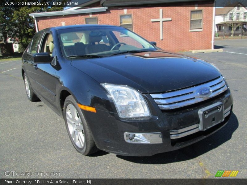 Black / Camel 2006 Ford Fusion SEL V6